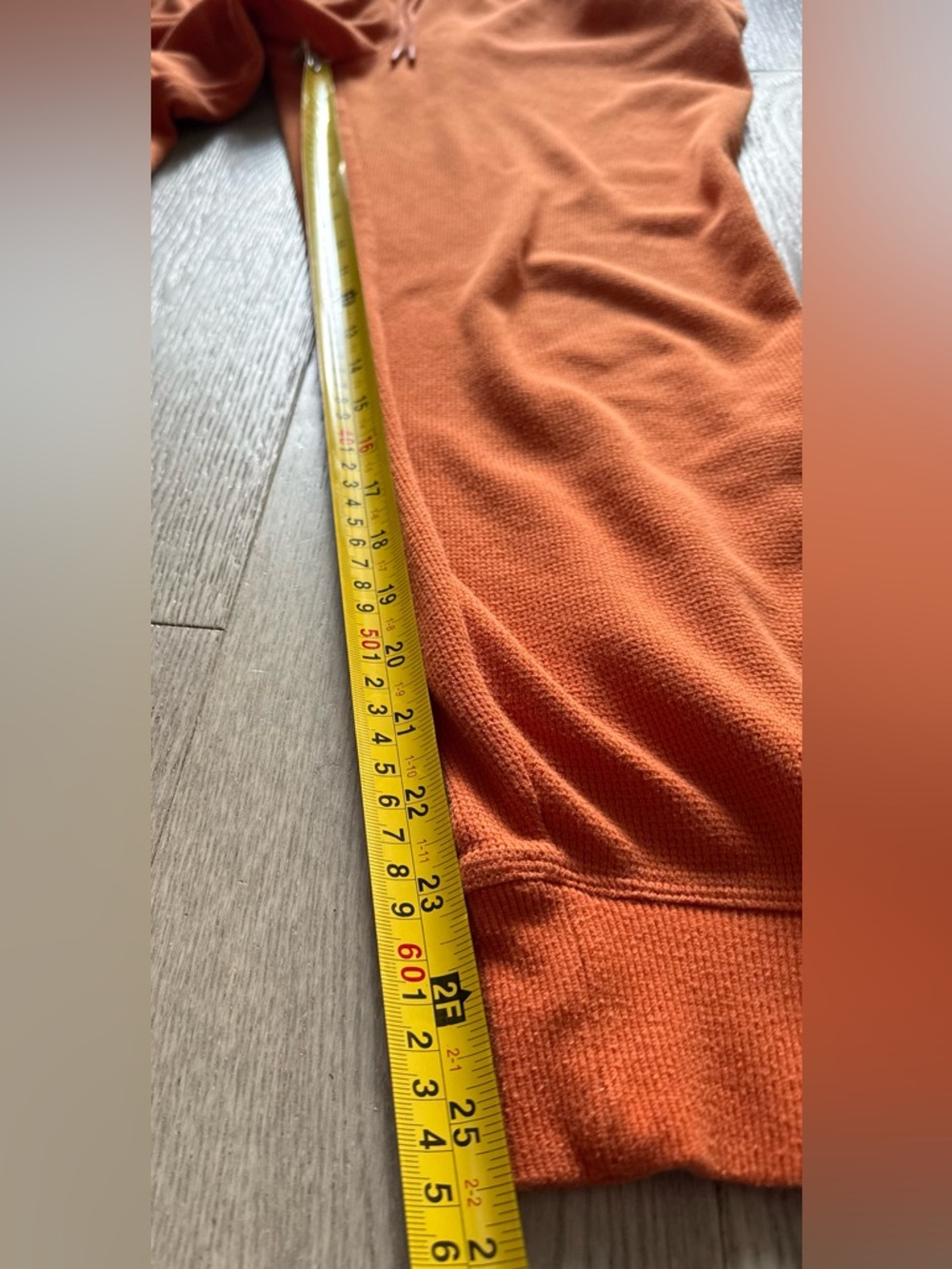 Sunday Best Aritzia Women's Orange Waffle Joggers in size M - Picture 7 of 11